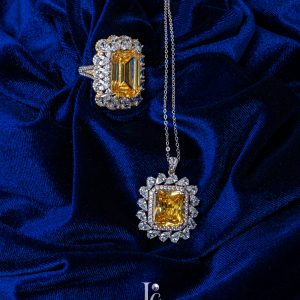 Citrine Ring & Necklace