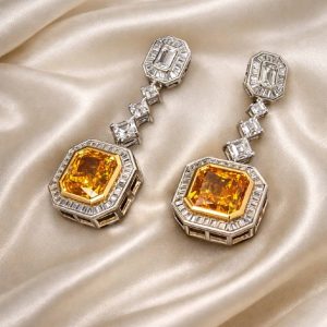 Golden Axis Earrings✨