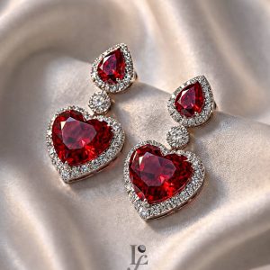 Ruby Heart Elegance❤️
