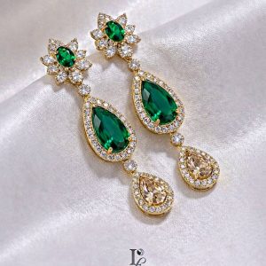 Emerald Grace Earrings